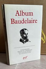 Album baudelaire. pléiade. d'occasion  Saint-Mandé
