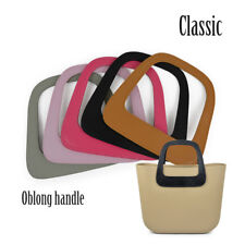 1 par de bolsa clássica grande O colorida oblonga alça de couro sintético falso para OBAG comprar usado  Enviando para Brazil