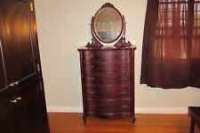 Antique serpentine mahogany for sale  Caneyville