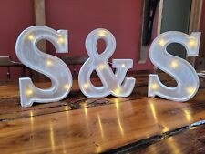Event letters lights for sale  READING