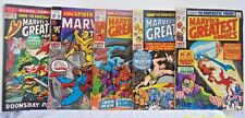 Marvel greatest comics for sale  Berkeley