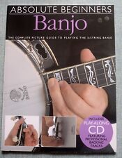 Absolute beginners banjo for sale  CROWBOROUGH