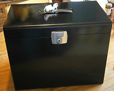 Filing box black for sale  ISLE OF LEWIS