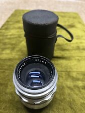 Vintage CZ Jens Tessar Germany Camera Lens with Case from Japan for sale  Shipping to South Africa