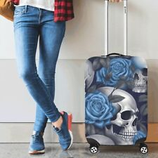 Flower skull suitcase for sale  Shipping to Ireland