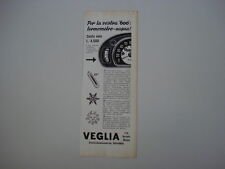 advertising Pubblicità 1961 TERMOMETRO ACQUA VEGLIA BORLETTI usato  Salerno