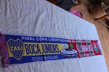 Usado, Bufanda Final de la Copa Mundial Liberators of America 2023 Boca Juniors vs Fluminense segunda mano  Embacar hacia Argentina