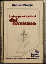 Interpretazioni del nazismo. usato  Ariccia