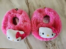 Build a Bear BAB Pink Hello Kitty Slippers Shoes Fluffy Plush Head for sale  Shipping to South Africa