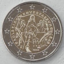 Używany, Moneta okolicznościowa 2 euro Niemcy G 2024 Konstytucja kościoła św. Pawła unz. na sprzedaż  Wysyłka do Poland