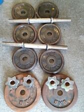 Cast iron weights for sale  NUNEATON