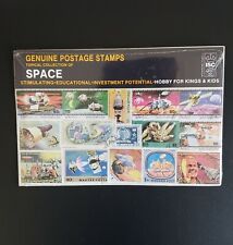 Genuine Postage VIntage Stamps Topical Collection of SPACE, ISC Hobby King & Kid for sale  Flushing