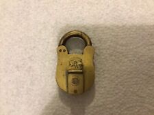 Antique brass padlock for sale  COLCHESTER