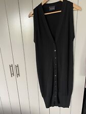 long black sleeveless cardigan for sale  MANSFIELD