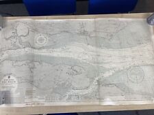 Vintage admiralty chart. for sale  FAREHAM
