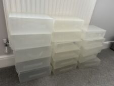 Clear plastic shoe for sale  SIDCUP