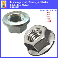 Flange nuts m10 for sale  NEWPORT