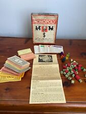 Vintage monopoly game for sale  Garwood