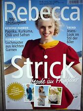 Rebecca nr49 strickmagazin gebraucht kaufen  Bammental