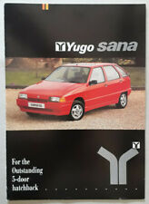 Yugo sana brochure for sale  BOURNE