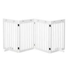 PawHut Pet Gate Foldable Fence Freestanding Dog Barrier, Refurbished for sale  Shipping to South Africa