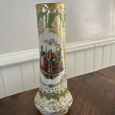 Antique dresden vase for sale  Enfield