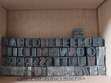 Caracteres imprimerie typograp d'occasion  Solesmes