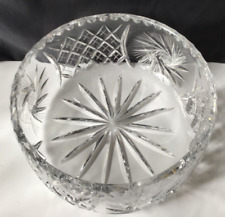 Large crystal round for sale  HAWICK