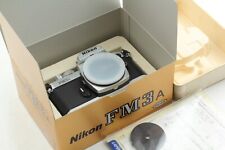 Câmera de Filme 35mm SLR "Perfeita Não Usada" Nikon FM3A Prata Corpo Do Japão #3125 comprar usado  Enviando para Brazil