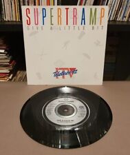 SUPERTRAMP Give A Little Bit 1992 UK 7" Vinyl - AM 0007 - VG/VG, usado comprar usado  Enviando para Brazil