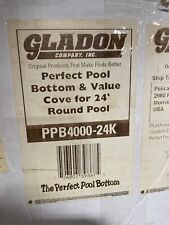 Used, Gladon‘s Perfect Pool Bottom and Pool Cove kit for 24' round above ground pool for sale  Shipping to South Africa