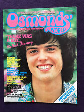 Osmonds magazine .24 for sale  WELLINGBOROUGH