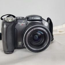 Câmera Digital Canon PowerShot S3 IS 6.0MP - Preta não testada comprar usado  Enviando para Brazil