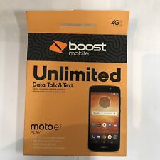 Motorola Moto E5 Play-XT1921 - 16GB-Preto - (Boost Mobile) - Caixa Aberta, usado comprar usado  Enviando para Brazil