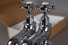 Used, very high quality Bath Pillar Taps Chrome for sale  Shipping to South Africa