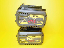 LOTE DE 2 BATERIAS DE ÍON DE LÍTIO BAD DEWALT DCB606 20V 60V FLEXVOLT 6AH GENUÍNAS comprar usado  Enviando para Brazil