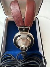 Auriculares estéreo vintage Pioneer SE-L40 latón y cuero - cosméticos/lectura como nuevos, usado segunda mano  Embacar hacia Argentina