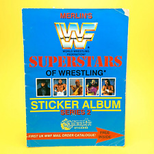 Wwf magazine sticker for sale  POTTERS BAR