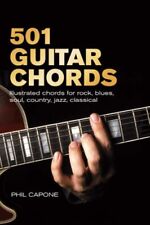 501 Guitar Chords: Illustrated Chords for Rock, ... by Capone, Phil Spiral bound comprar usado  Enviando para Brazil