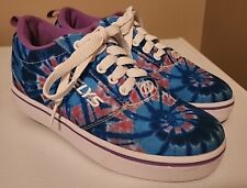 Heelys Pro 20 Youths Size 2 HE100982 Blue Purple Tie Dye  Skate Shoe Sneaker for sale  Shipping to South Africa