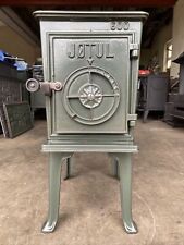 Used, Jotul 600 Classic Cast Iron Wood Burning Stove Green Enamel 5" Top Flue Exit for sale  Shipping to Ireland
