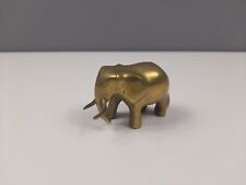 Small brass elephant for sale  Shipping to Ireland