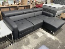 Ecksofa sofa schwarz gebraucht kaufen  Hohenstücken