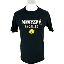 Gildan T Shirt Black Nescafe Coffee T Shirt Summer Medium Graphic Tee M for sale  Shipping to South Africa