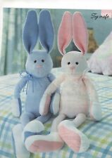 ALAN DART SOFT TOY SEWING PATTERN - HAPPY HARES WITH LONGEARS AND OVERSIZED FEET for sale  Shipping to South Africa