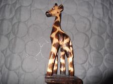 Holz giraffe cm gebraucht kaufen  Reichelsheim