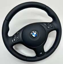 VOLANTE ESPORTIVO BMW E46 E39 M M M3 M5 REMANUFATURADO NOVO COURO LISO comprar usado  Enviando para Brazil