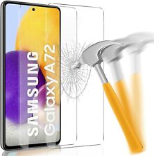 2X Lámina protectora de vidrio para Samsung Galaxy A72 Pantalla Protectora Lámina blindada 9H segunda mano  Embacar hacia Argentina