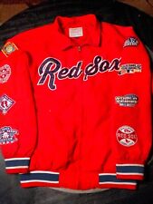 Boston RED SOX 8x Champions Sports by Carl Banks Sz L Jacket Genuine Merchandise for sale  Shipping to South Africa