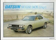 Datsun nissan skyline for sale  UK